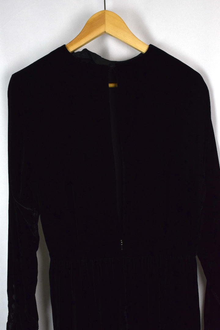 Black Velvet Dress