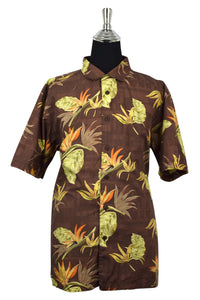Bird Of Paradise Print Shirt