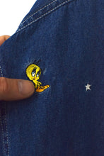 Load image into Gallery viewer, 2001 Tweety Bird Denim Top
