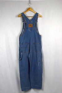 90s Winnie The Pooh Denim Overalls