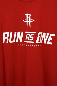 2017 Houston Rockets NBA Playoffs T-shirt