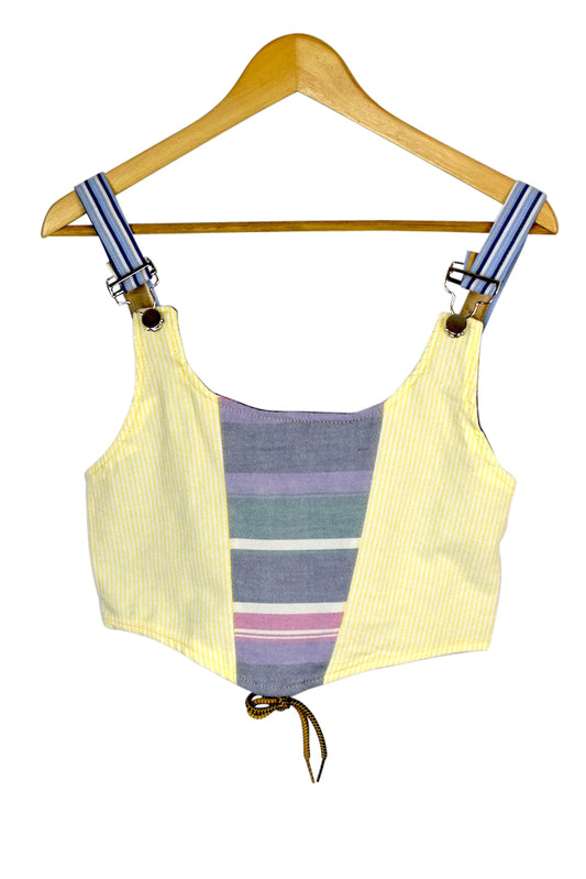 Reworked Corset Style Top