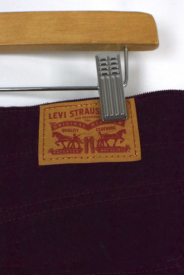 Red Levi Strauss Brand Corduroy Pants
