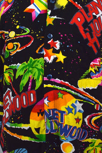 90s Vibrant Planet Hollywood Print Shirt