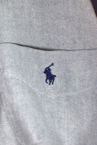 Reworked Ralph Lauren Brand Crop Top