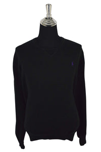 Black Ralph Lauren Brand Knitted Jumper