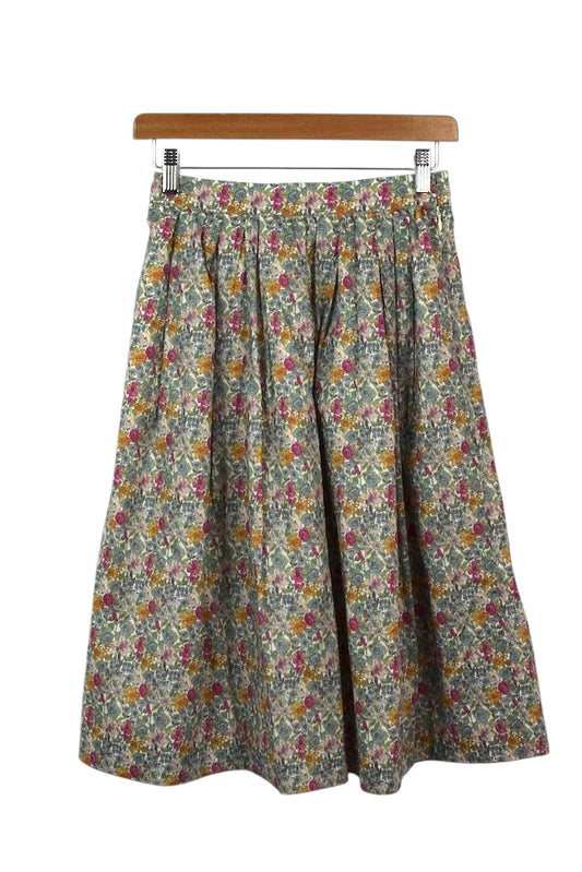 Floral Print Skirt