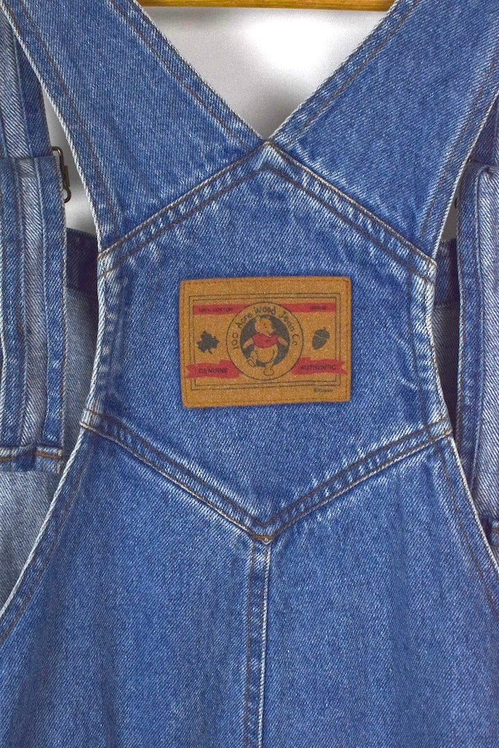 90s Winnie The Pooh Denim Overalls