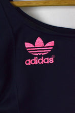 Load image into Gallery viewer, Reworked Adidas Brand Crop Top
