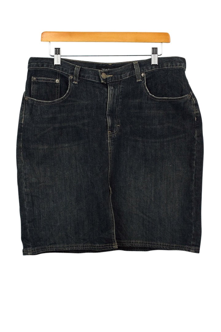 Calvin Klein Brand Denim Skirt