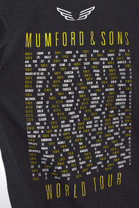 2015/16 Mumford & Sons Tour World T-shirt