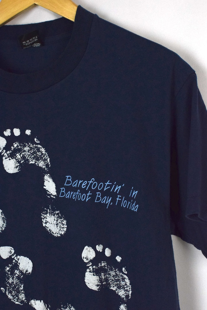 1989 Barefoot Florida T-shirt