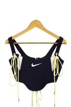 Load image into Gallery viewer, Reworked Nike Brand Corset Style Top
