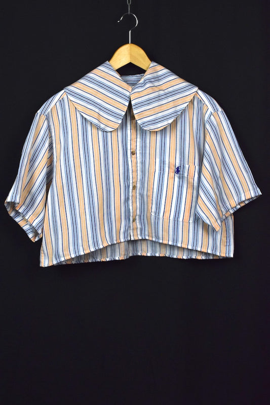 Reworked Ralph Lauren Brand Cropped Top