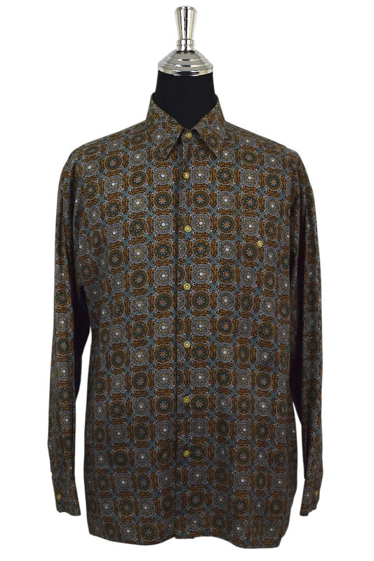 Natural Issue Brand Abstract Print Shirt