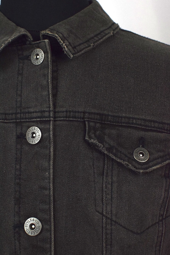 Black Denim Jacket