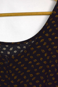 Leaf Print Dress