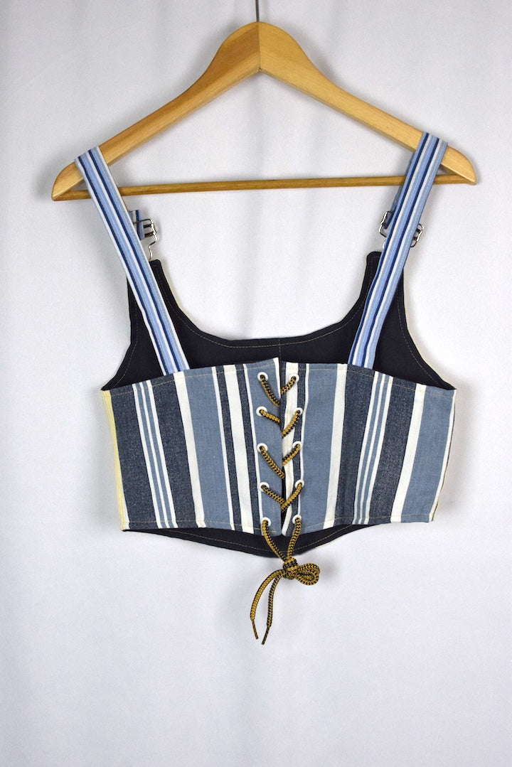 Reworked Corset Style Top