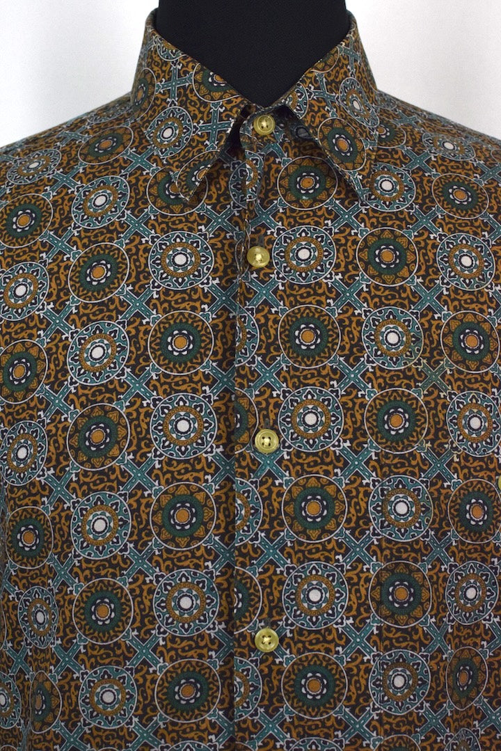 Natural Issue Brand Abstract Print Shirt