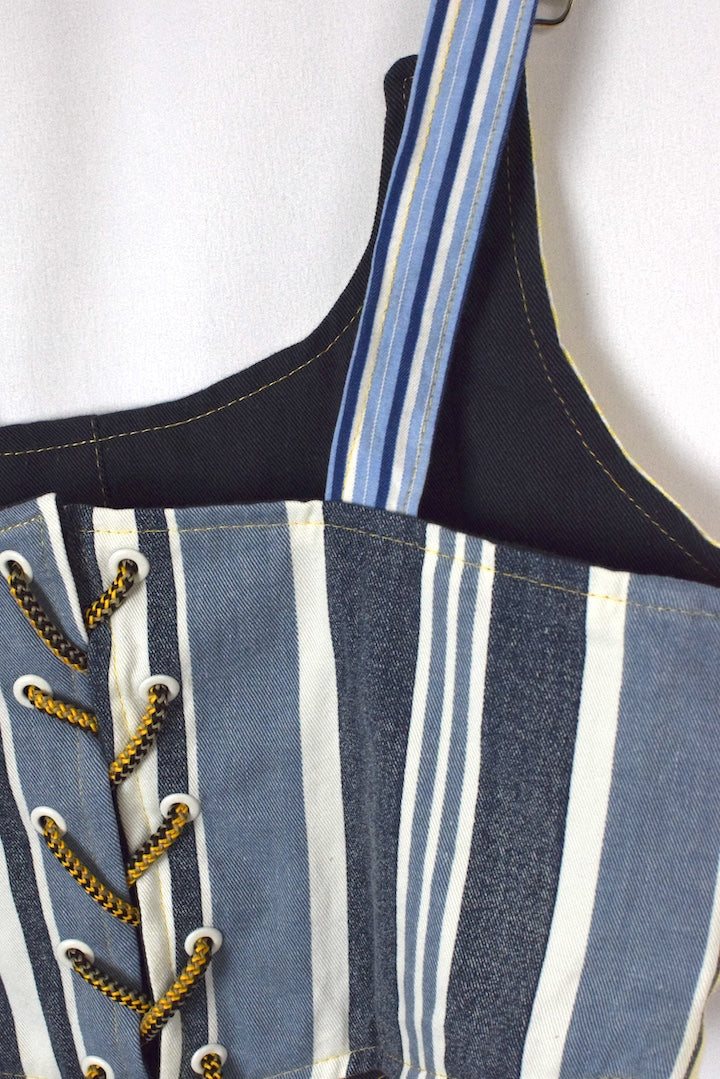 Reworked Corset Style Top