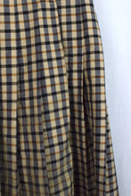 Load image into Gallery viewer, Reworked Beige Checkered Skirt
