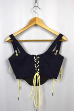 Load image into Gallery viewer, Reworked Nike Brand Corset Style Top
