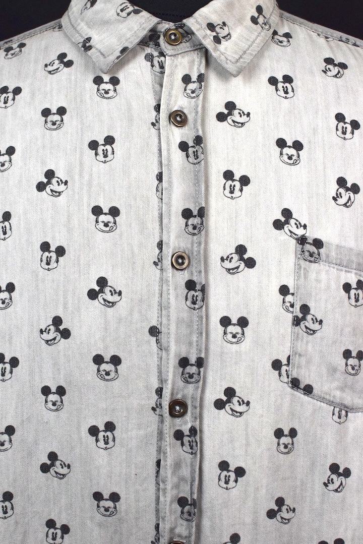 Mickey Mouse Denim Shirt