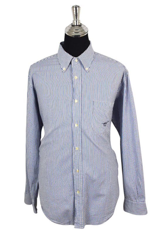 Henry Cotton's Brand Striped Shirt