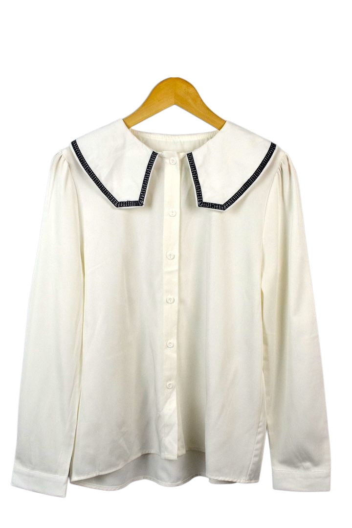 Reworked White Blouse