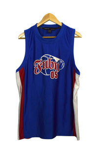 Y2K FUBU Brand Basketball Singlet
