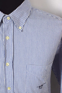 Henry Cotton's Brand Striped Shirt