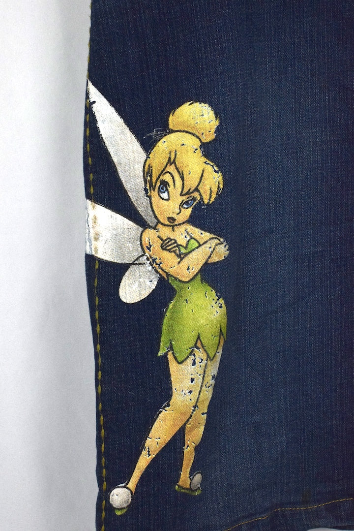00s Tinkerbell Denim Skirt
