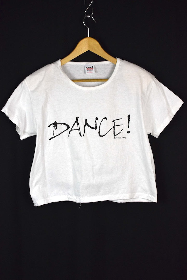 80s/90s Cropped Dance T-shirt