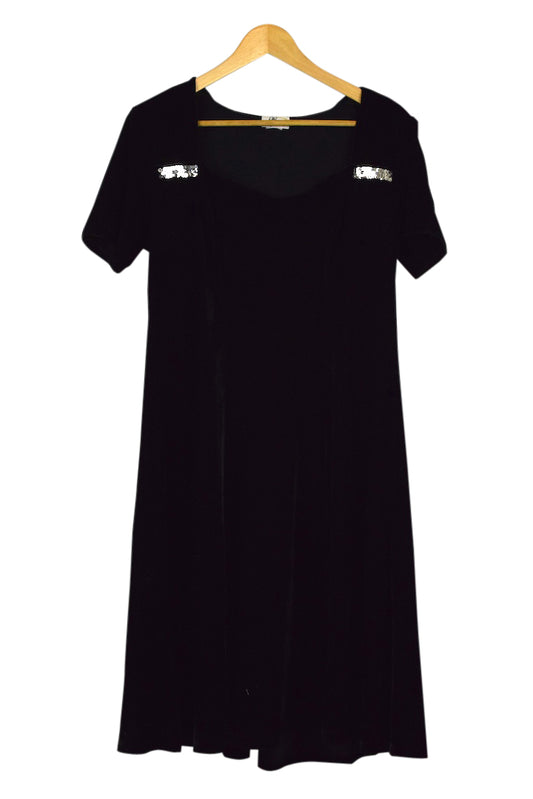 Wood Pecker Brand Velvet Dress