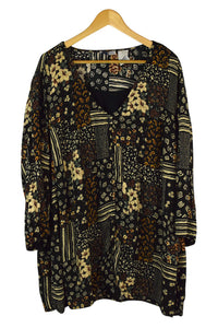 Basic Editions Brand Floral Print Top