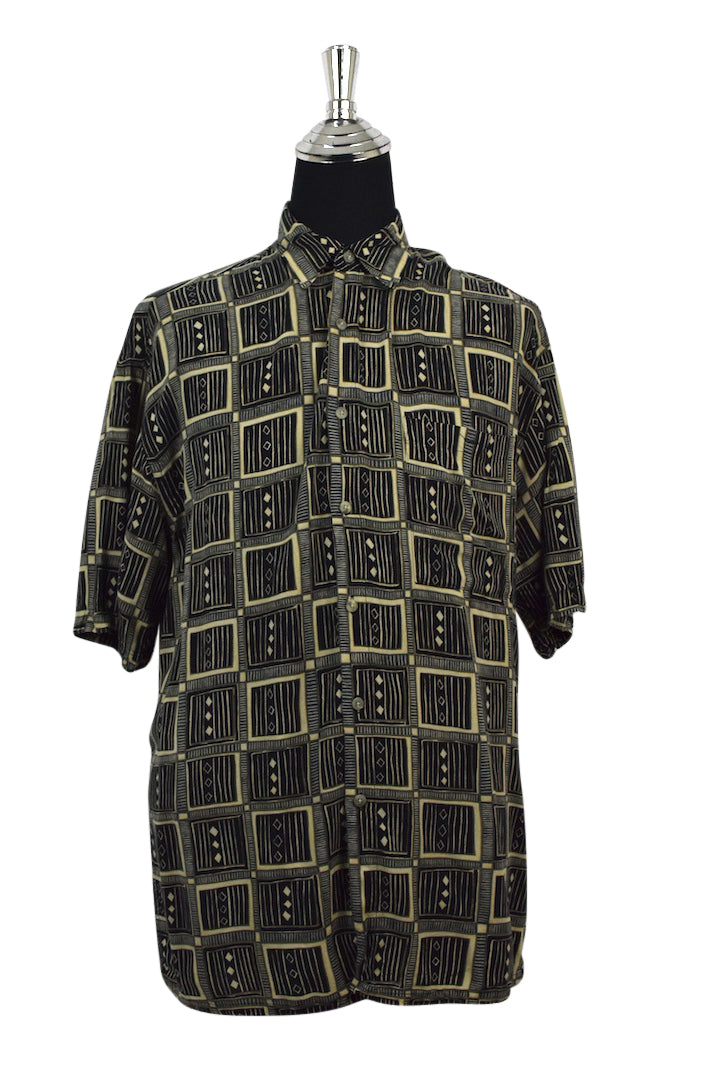 Abstract Print Shirt