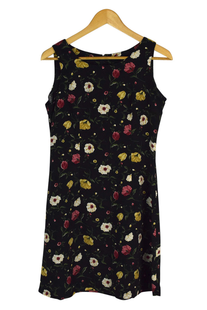 Reworked Floral Print Dress