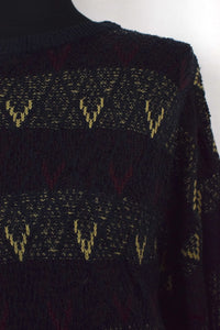 Abstract Knitted Jumper