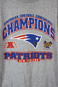 1997 New England Patriots NFL T-shirt