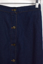 Load image into Gallery viewer, Reworked Denim Skirt
