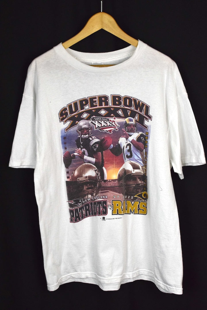2002 Super Bowl XXVI NFL T-shirt