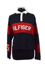 Load image into Gallery viewer, Tommy Hilfiger Brand Cropped Rugby Top
