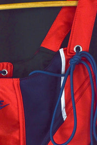 Reworked Nike Brand Corset Top