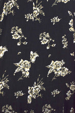 Load image into Gallery viewer, Black Floral Skirt
