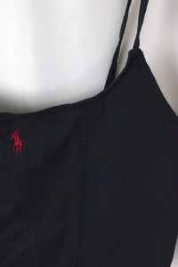 Reworked Ralph Lauren Brand Corset Style Top