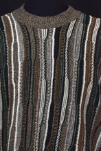 Load image into Gallery viewer, 80s/90s Striped Knitted Jumper
