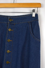 Load image into Gallery viewer, Reworked Denim Skirt
