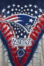 Load image into Gallery viewer, Tie-Dye New England Patriots NFL T-shirt
