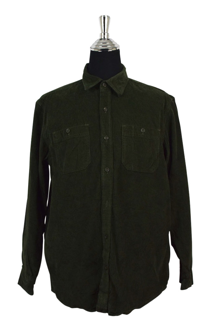 Green Corduroy Shirt