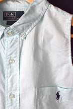Load image into Gallery viewer, Reworked Ralph Lauren Brand Crop Top
